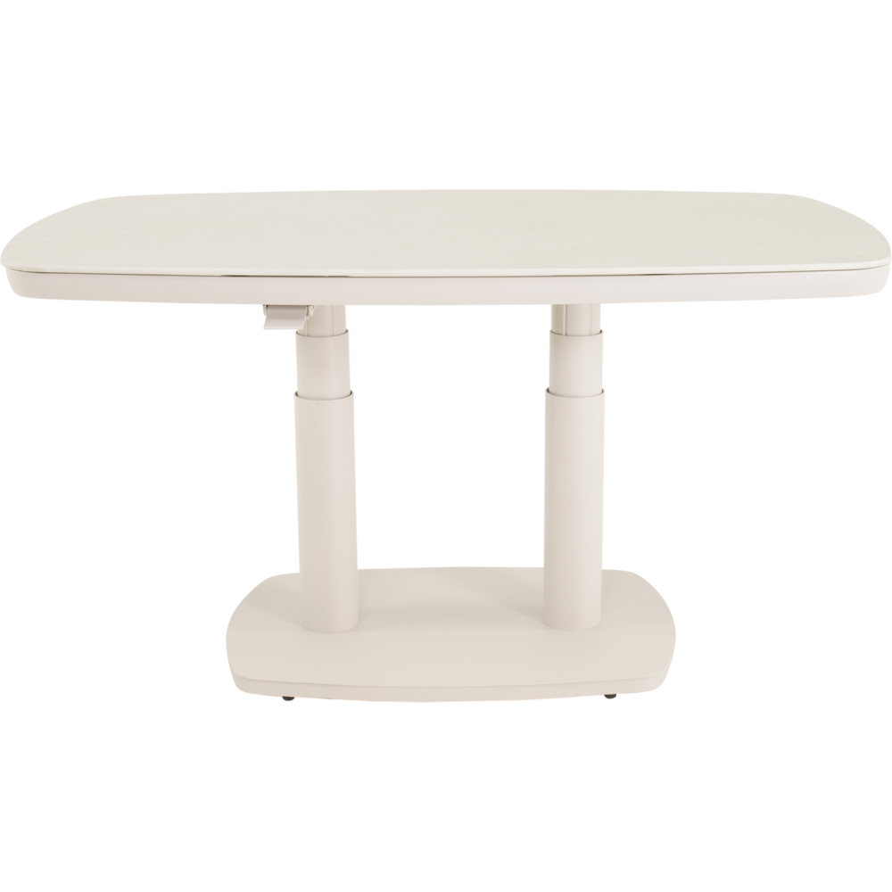 Outdoor Living - Loungetafel verstelbaar Geneva Crema Deens ovaal 135x83cm