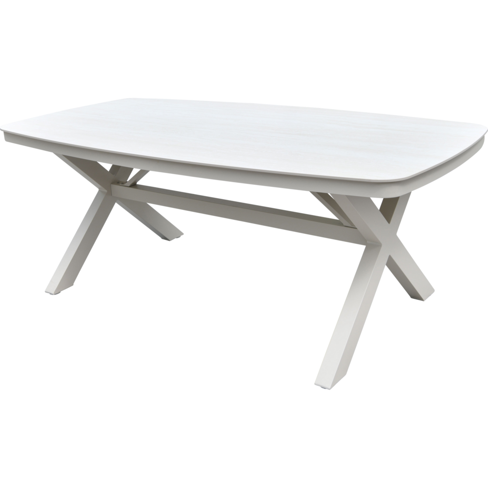 Outdoor Living - Tafel Davos Crema Deens ovaal 200x100cm