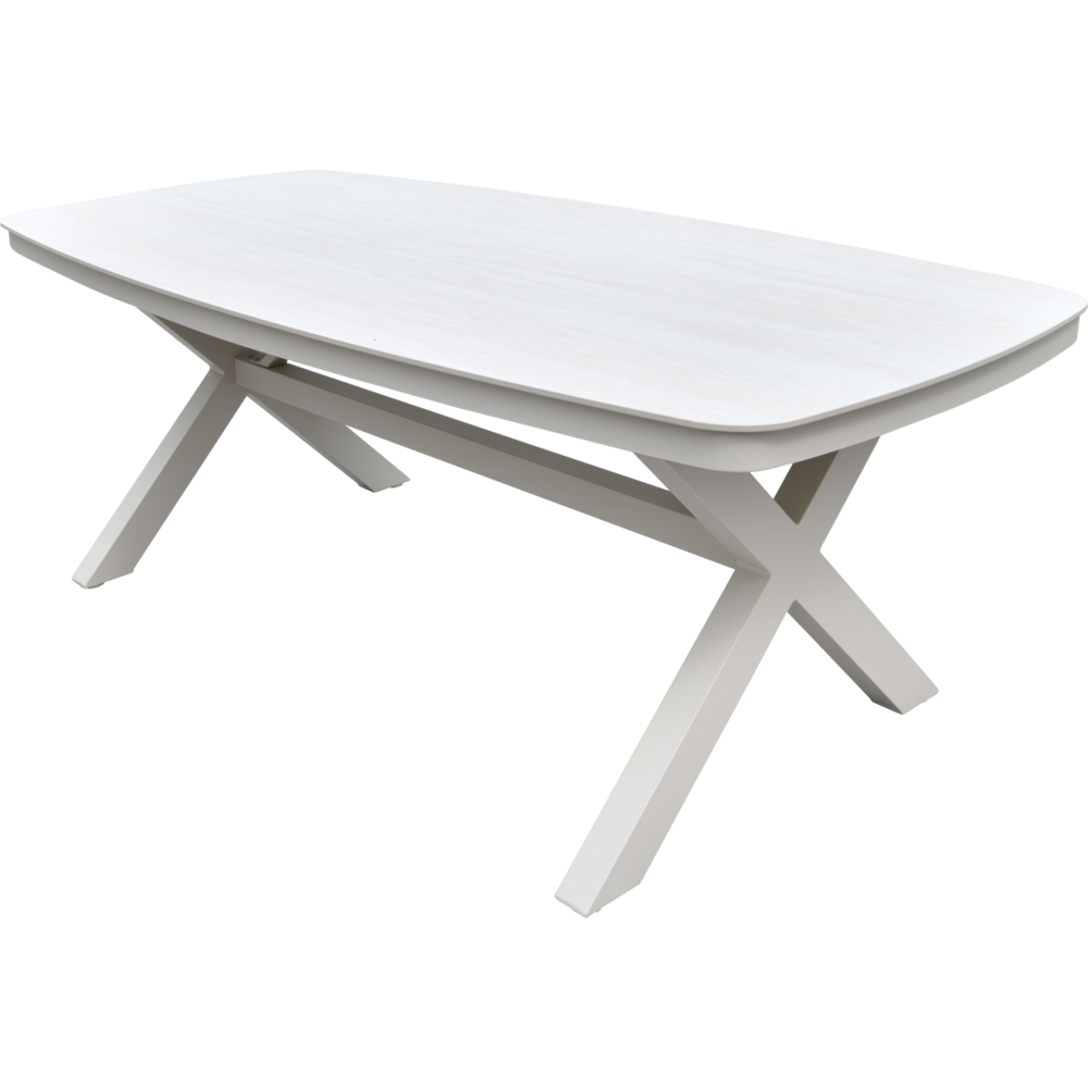 Outdoor Living - Tafel Davos Crema Deens ovaal 200x100cm