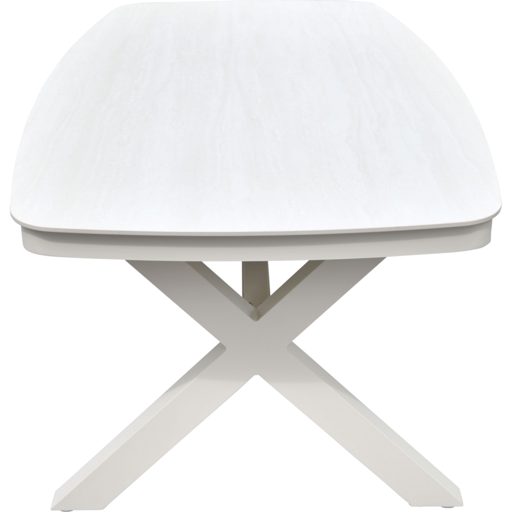 Outdoor Living - Tafel Davos Crema Deens ovaal 200x100cm