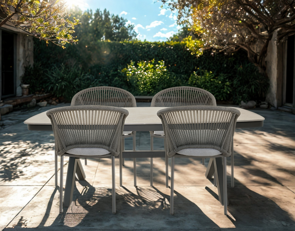 Outdoor Living - Tafel Davos Deens ovaal 200x100cm