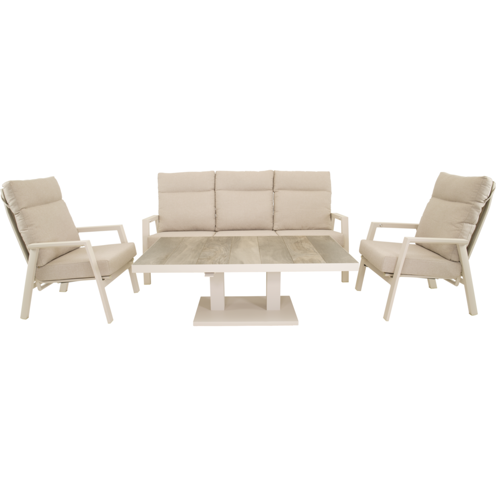 Outdoor Living -  Loungebank Ohio Crema 3-pers