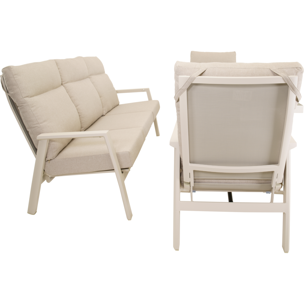 Outdoor Living -  Loungebank Ohio Crema 3-pers