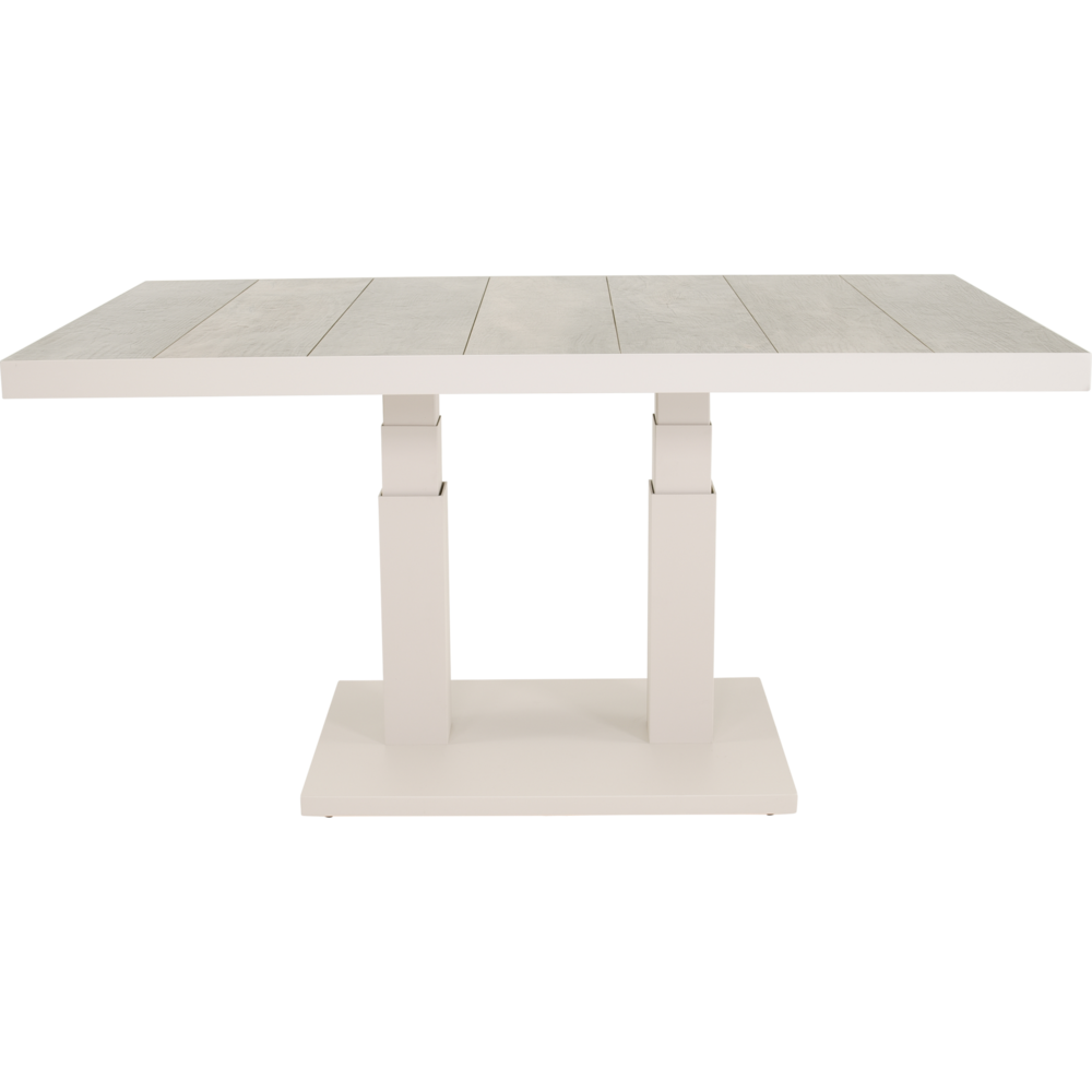 Outdoor Living - Loungetafel verstelbaar Prato Crema 140x85cm