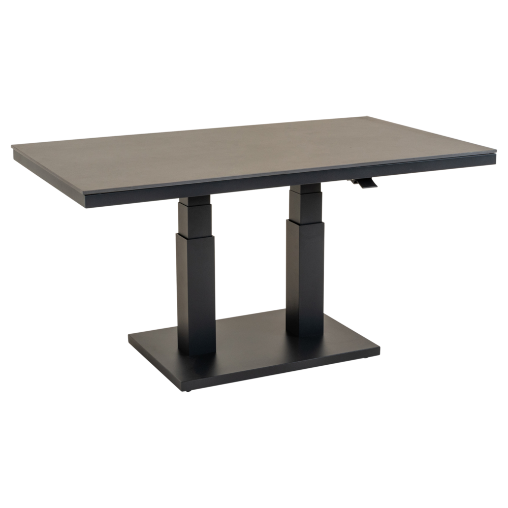 Loungetafel verstelbaar Geneva 140x80cm