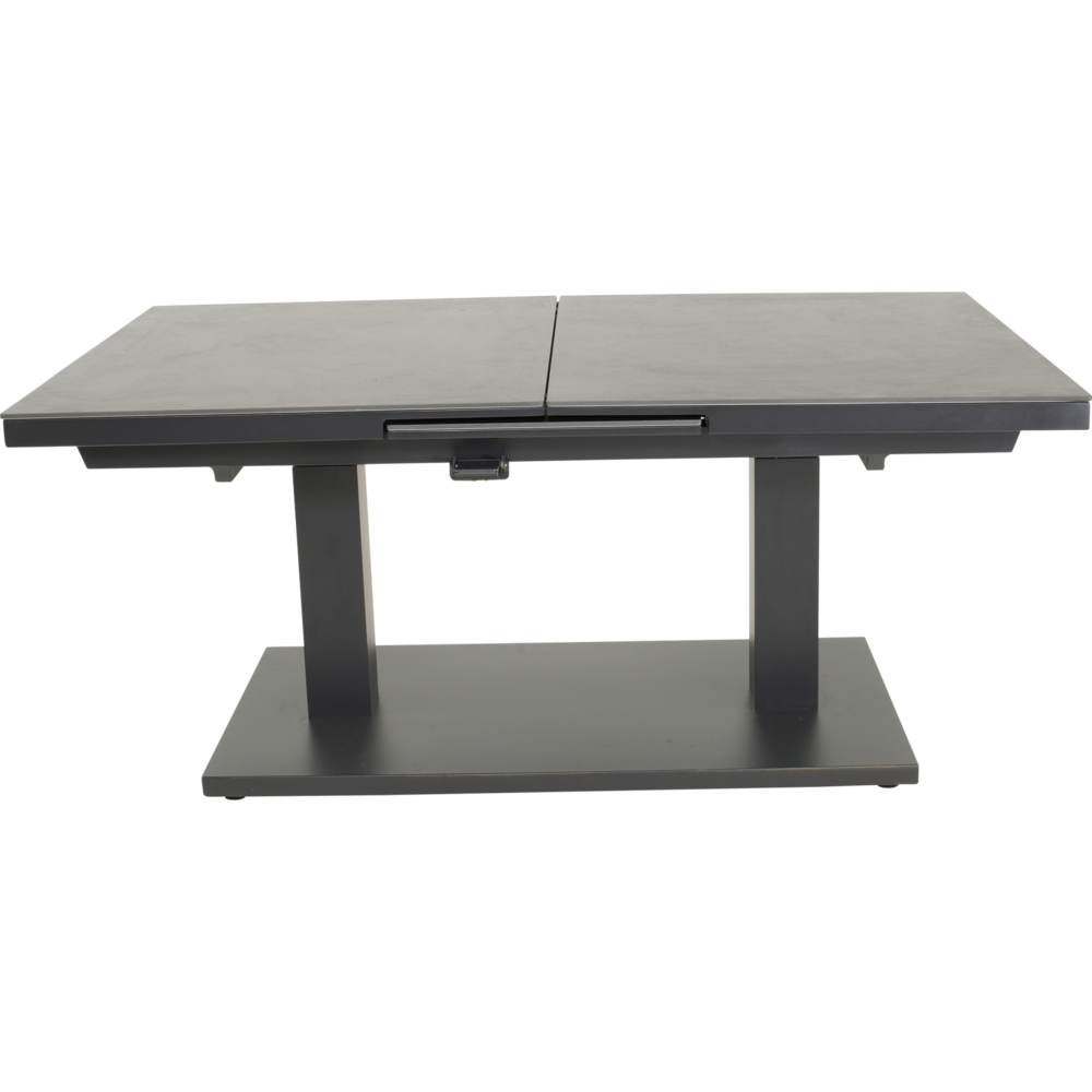 Outdoor Living - Uittrektafel verstelbaar Geneva 140180x85x5475,5cm
