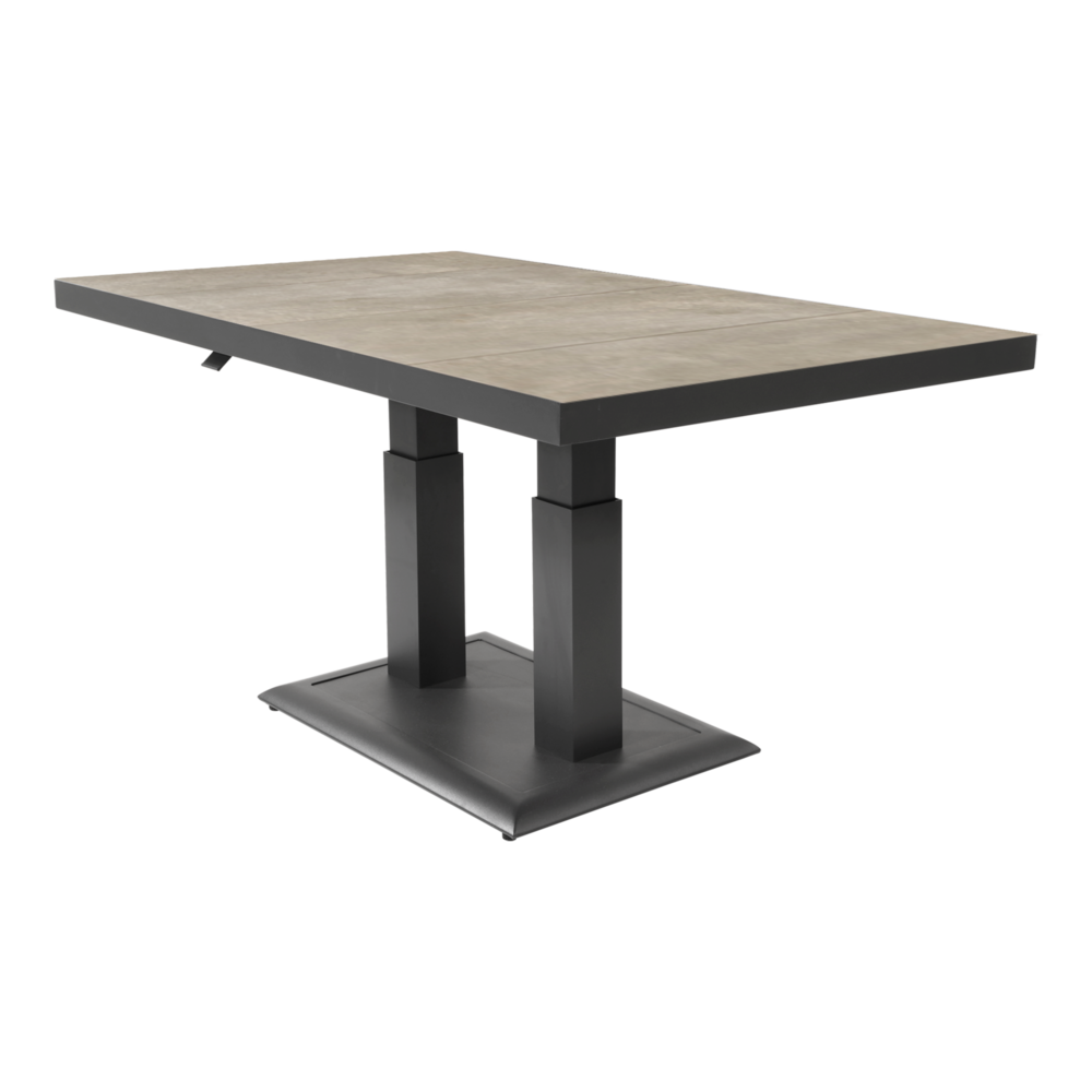 Outdoor Living -  Loungetafel verstelbaar Murcia Negro 140x85cm