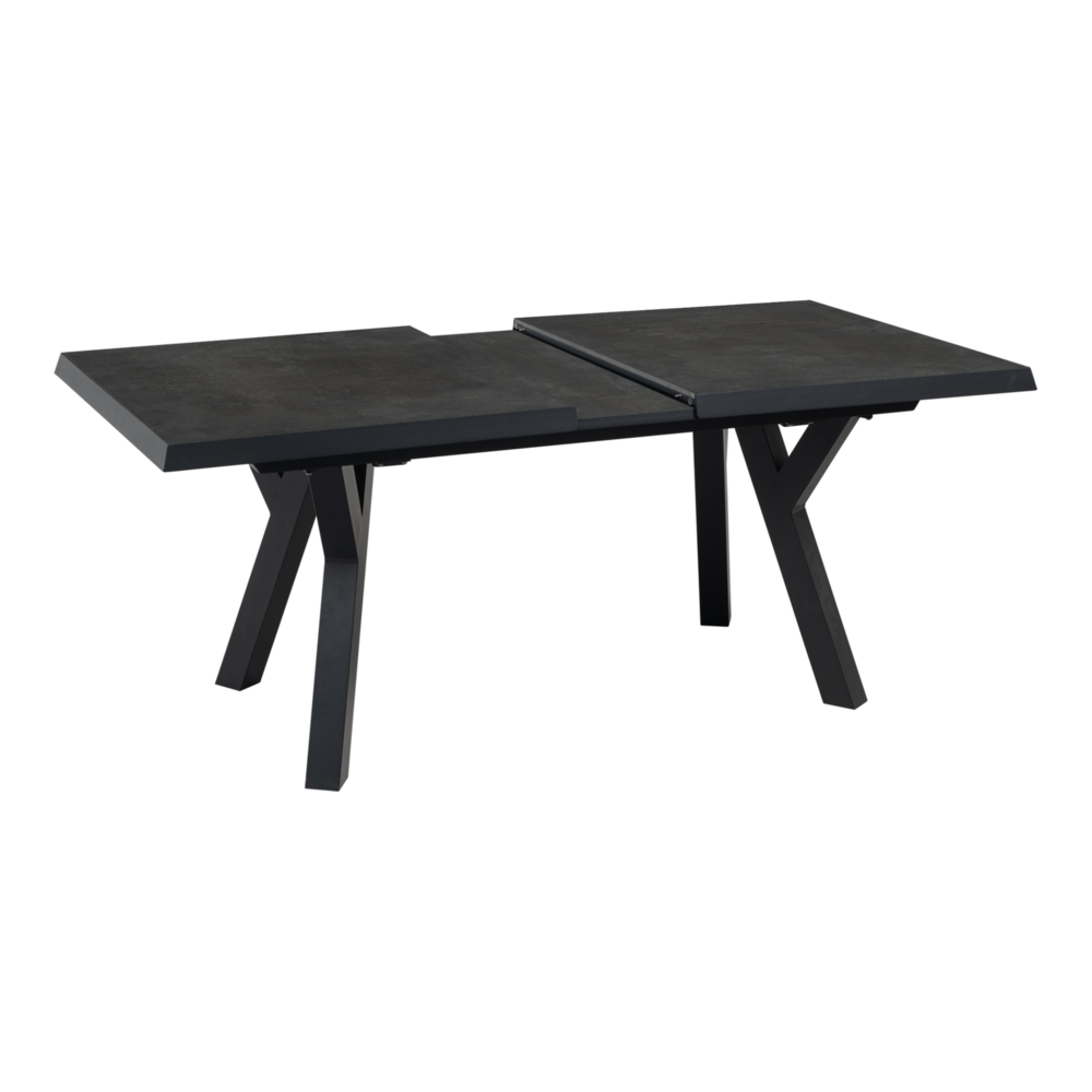 Outdoor Living - Uittrektafel Murcia Negro Exclusive 163203x93cm