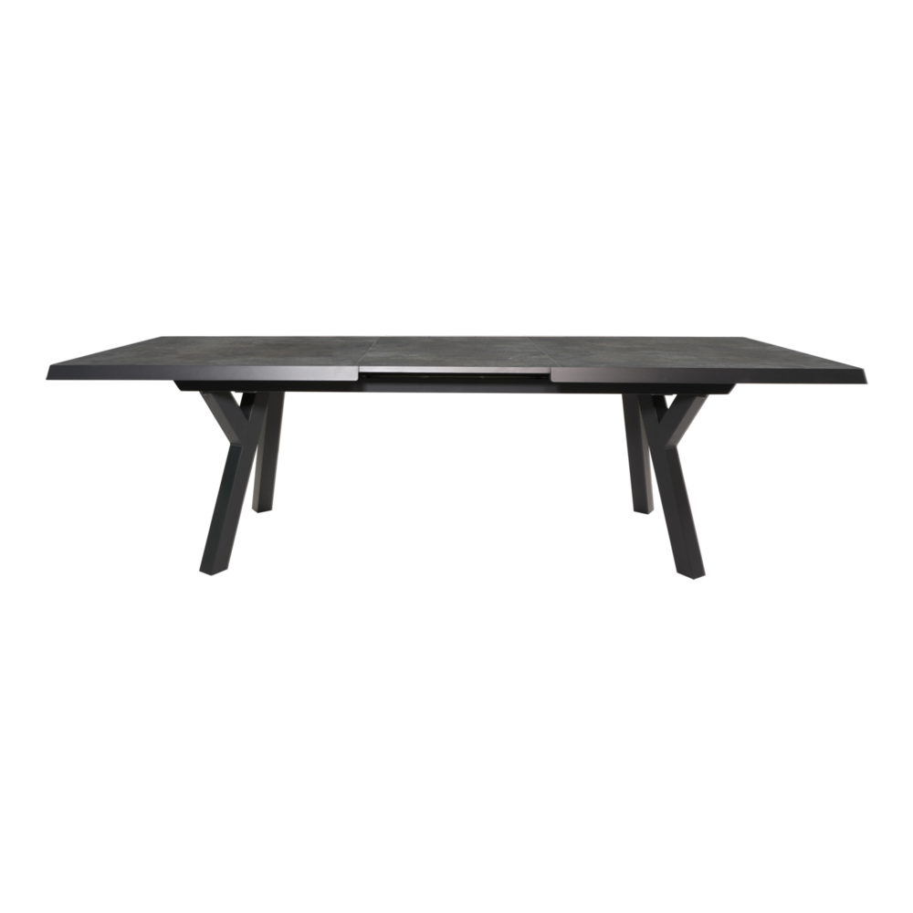 Outdoor Living - Uittrektafel Murcia Negro Exclusive 204264x102cm