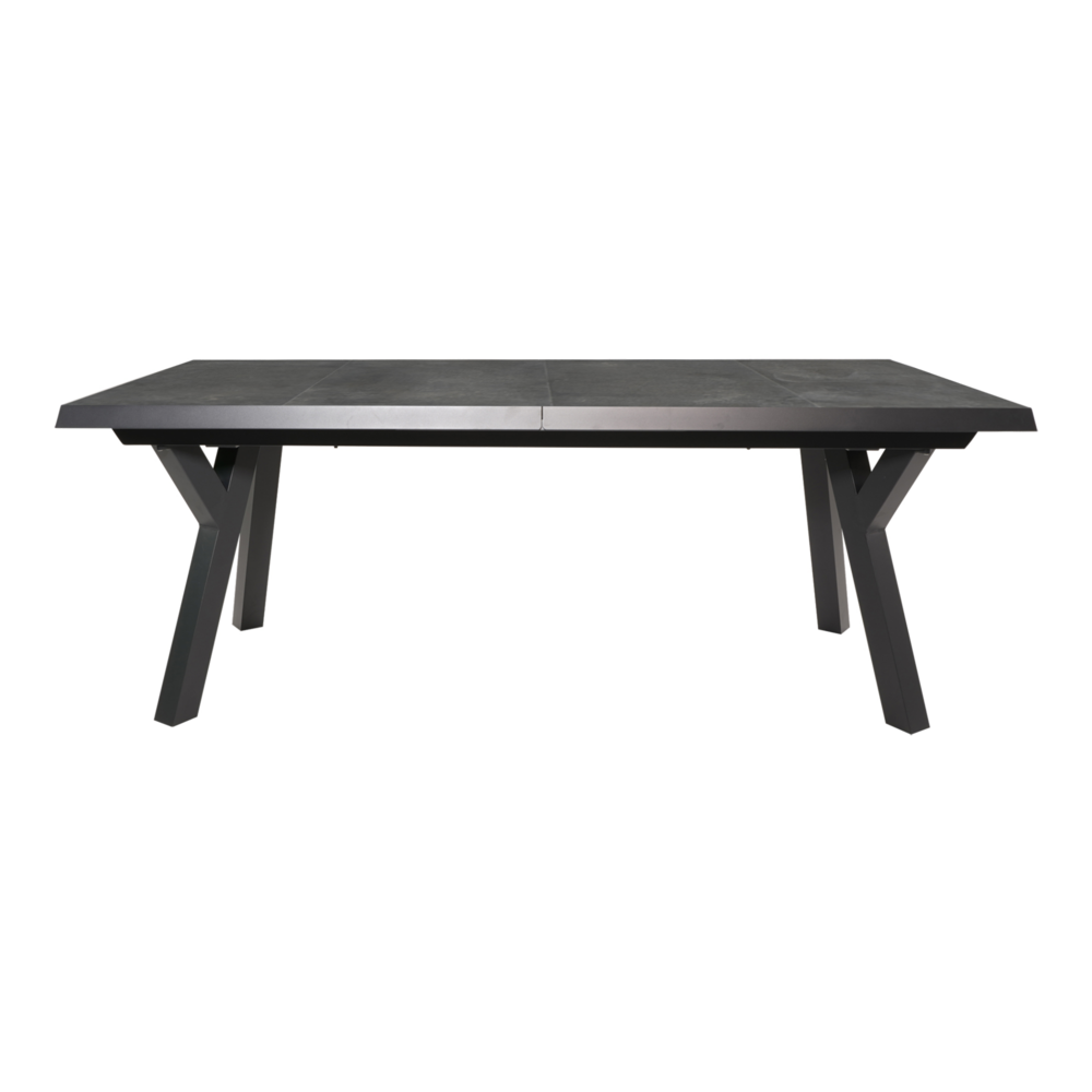 Outdoor Living - Uittrektafel Murcia Negro Exclusive 204264x102cm