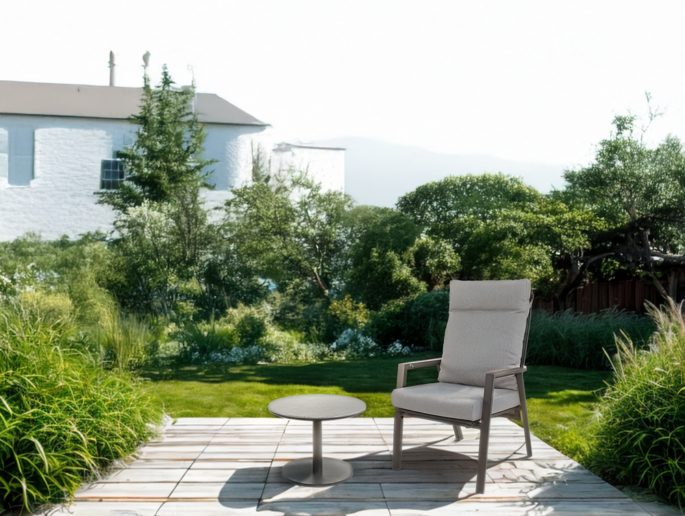 Outdoor Living -  Standenstoel Malik Negro