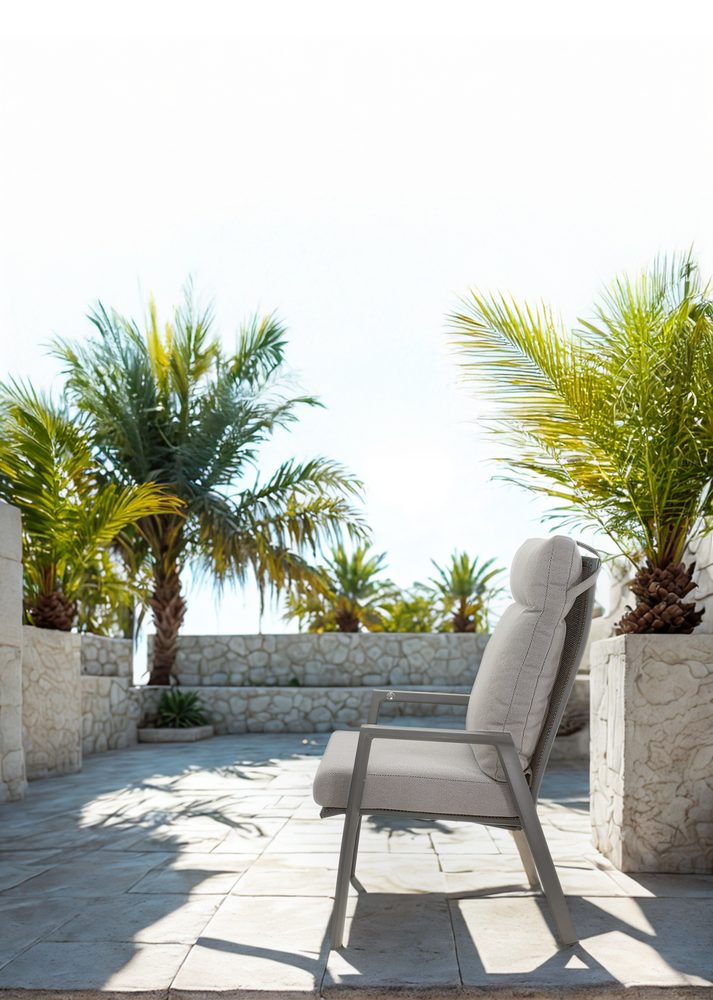 Outdoor Living -  Standenstoel Malik Negro