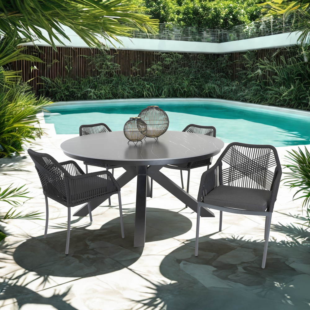 Outdoor Living - Tafel Portoro &Oslash;158cm