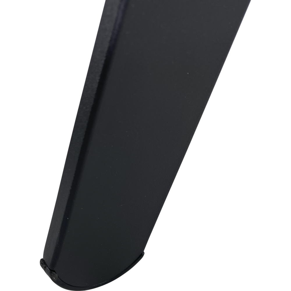 Outdoor Living - Bijzettafeltje Tiki zwart 55x46x28cm