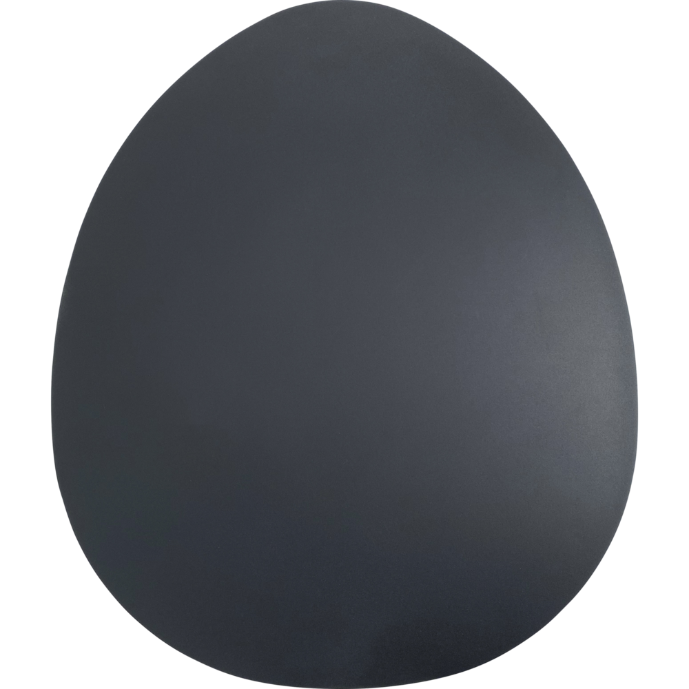 Outdoor Living - Bijzettafeltje Tiki zwart 55x46x28cm