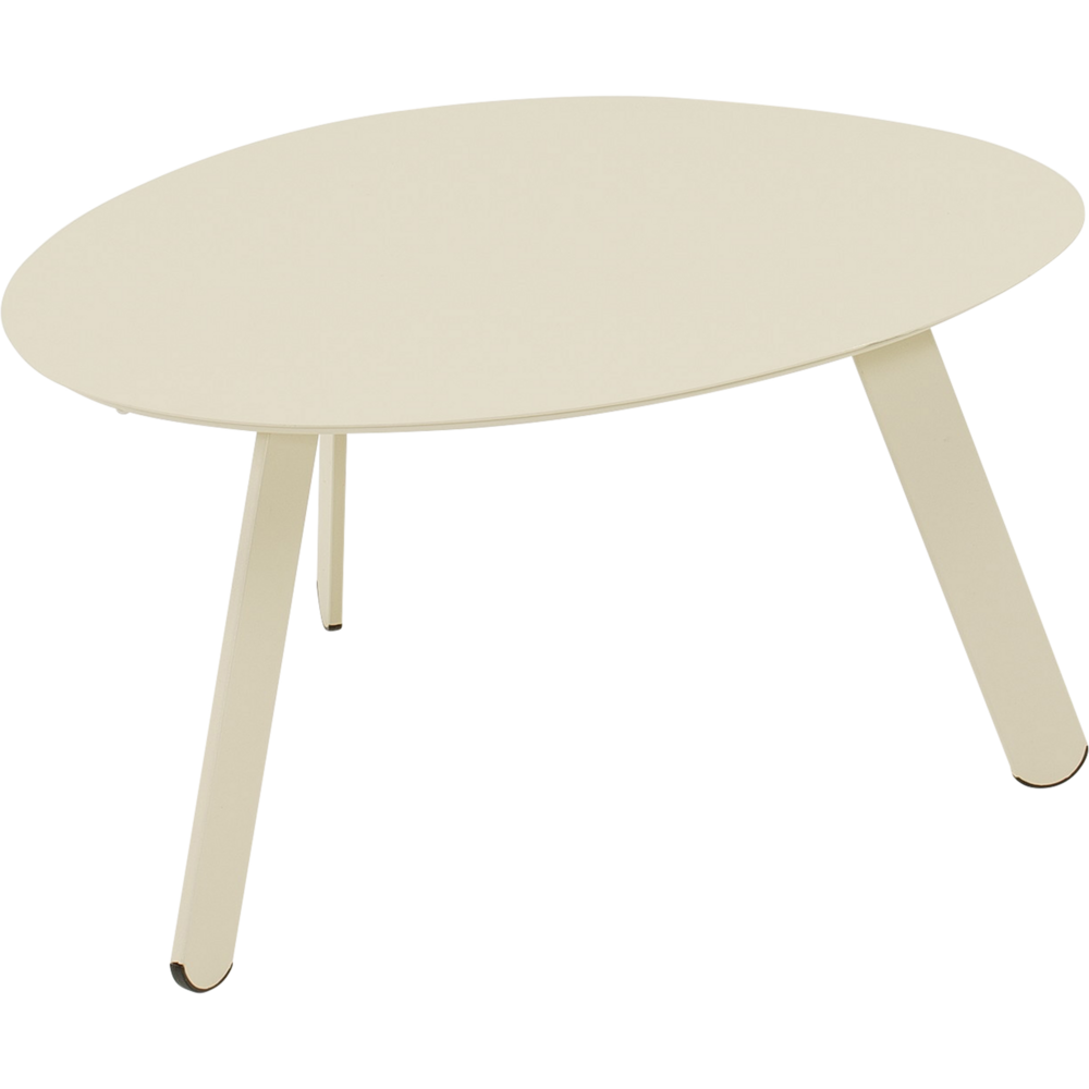 Outdoor Living - Bijzettafeltje Tiki cr&egrave;me 74x60x35,5cm