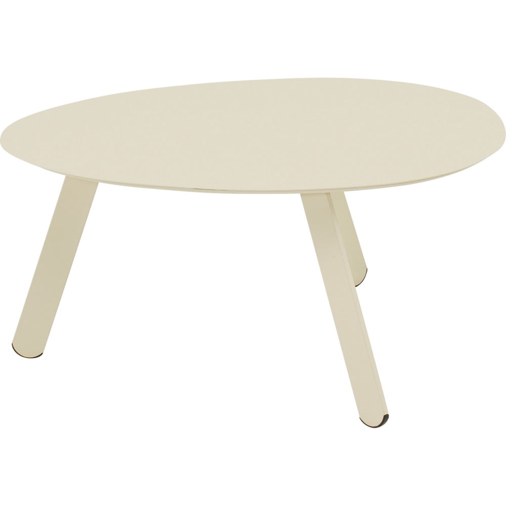 Outdoor Living - Bijzettafeltje Tiki cr&egrave;me 74x60x35,5cm