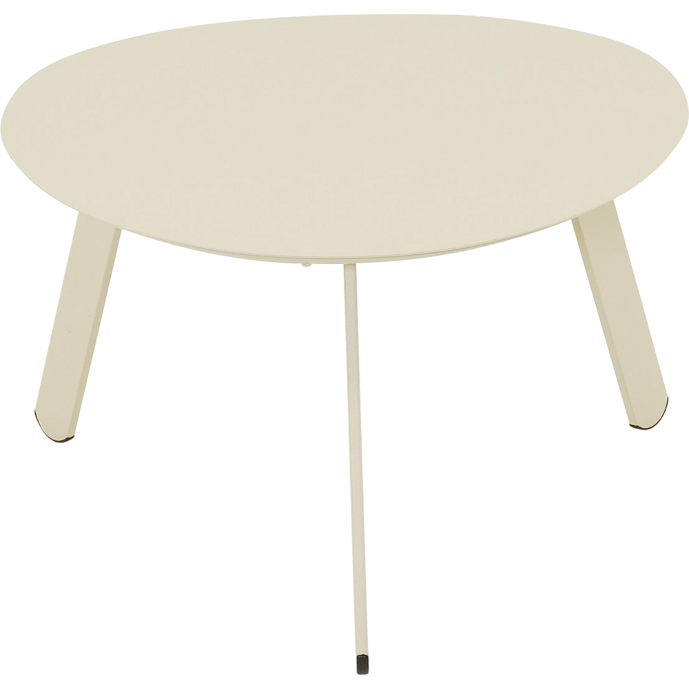 Outdoor Living - Bijzettafeltje Tiki cr&egrave;me 74x60x35,5cm