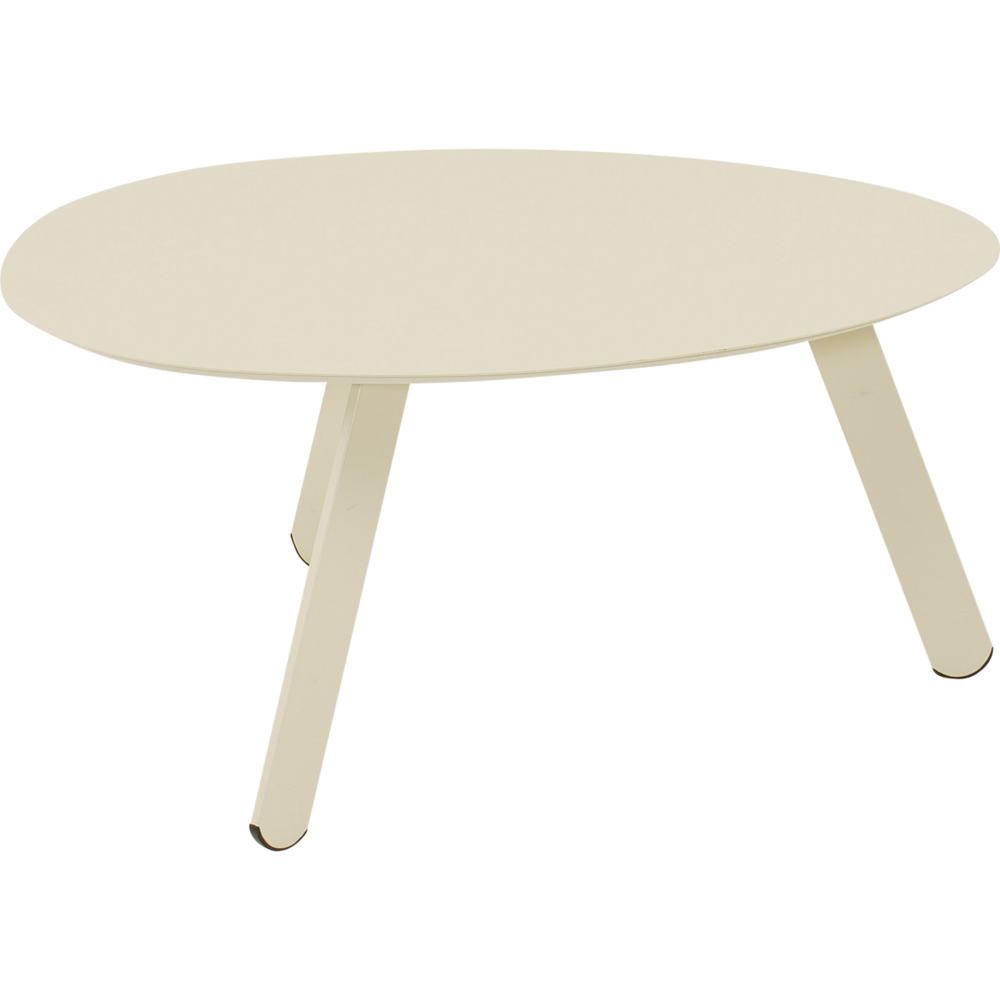 Outdoor Living - Bijzettafeltje Tiki cr&egrave;me 74x60x35,5cm