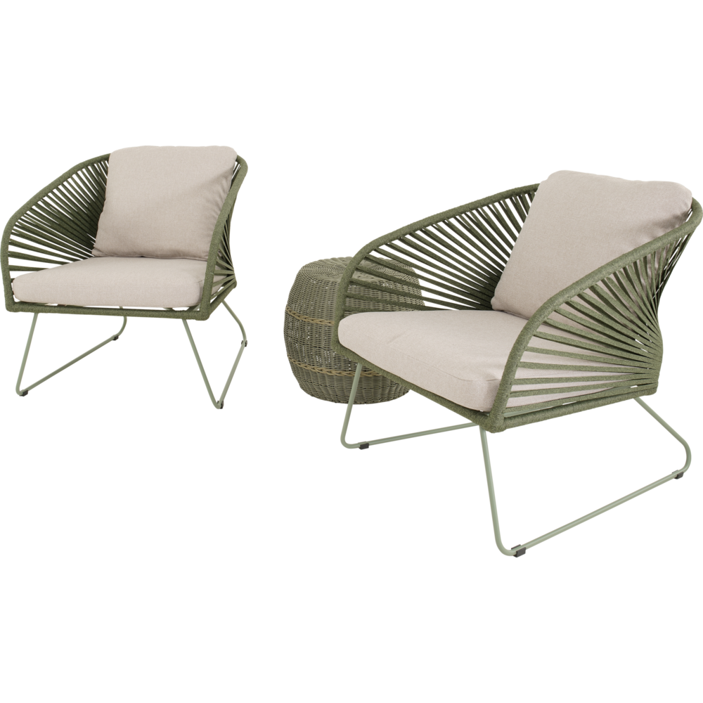 Outdoor Living - Loungestoel Izumi groen