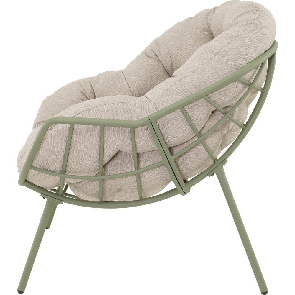 Outdoor Living - Relaxstoel Cozy aluminium beige