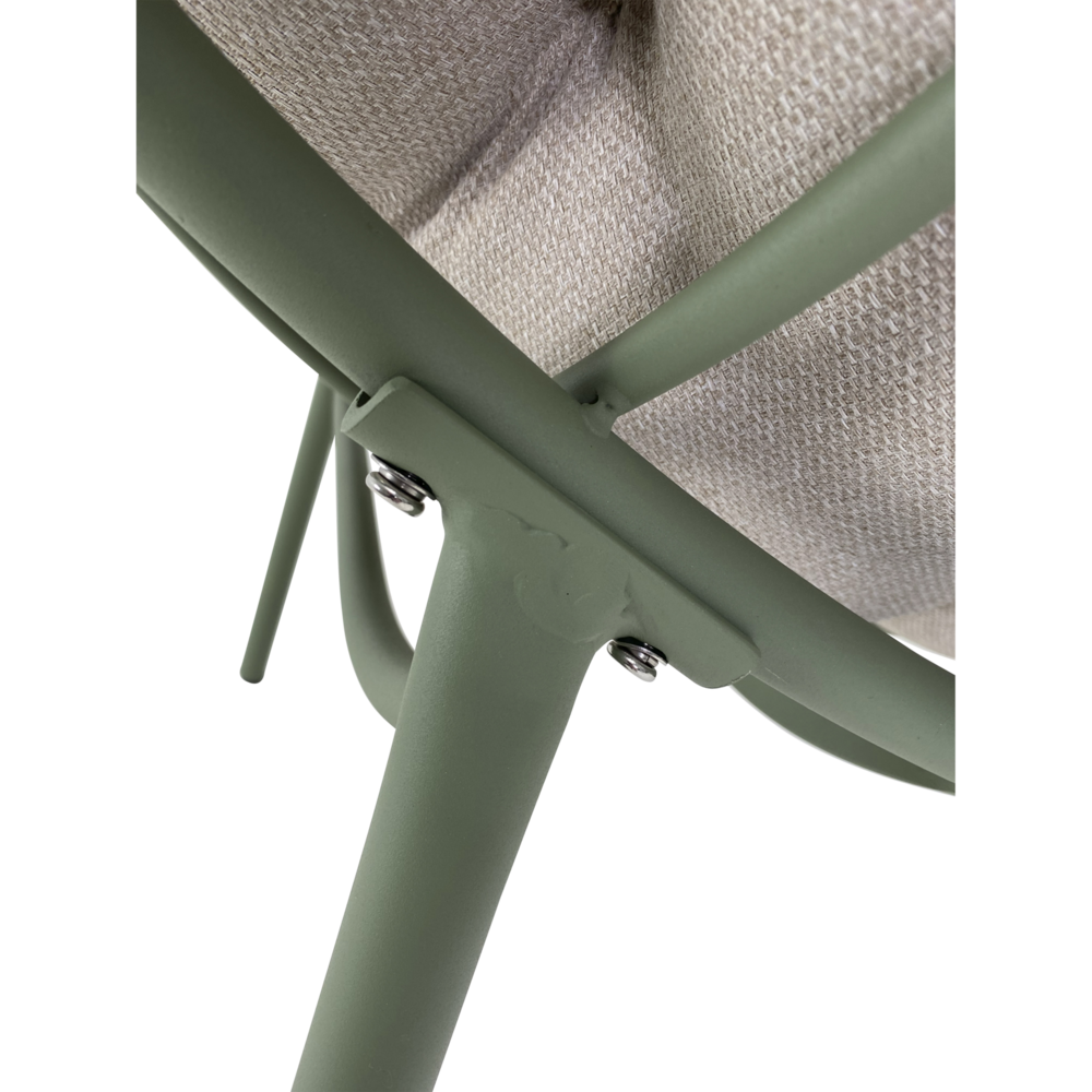 Outdoor Living - Relaxstoel Cozy aluminium beige