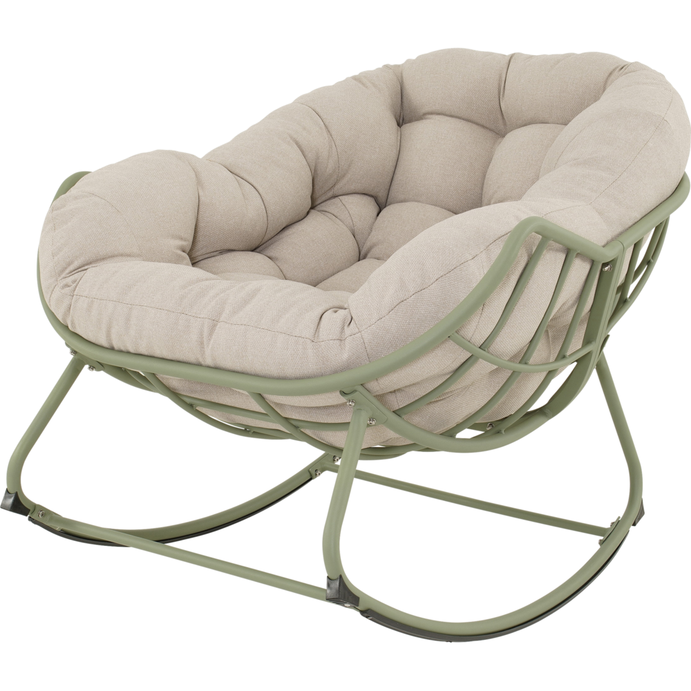 Outdoor Living - Schommelstoel Cozy aluminium beige