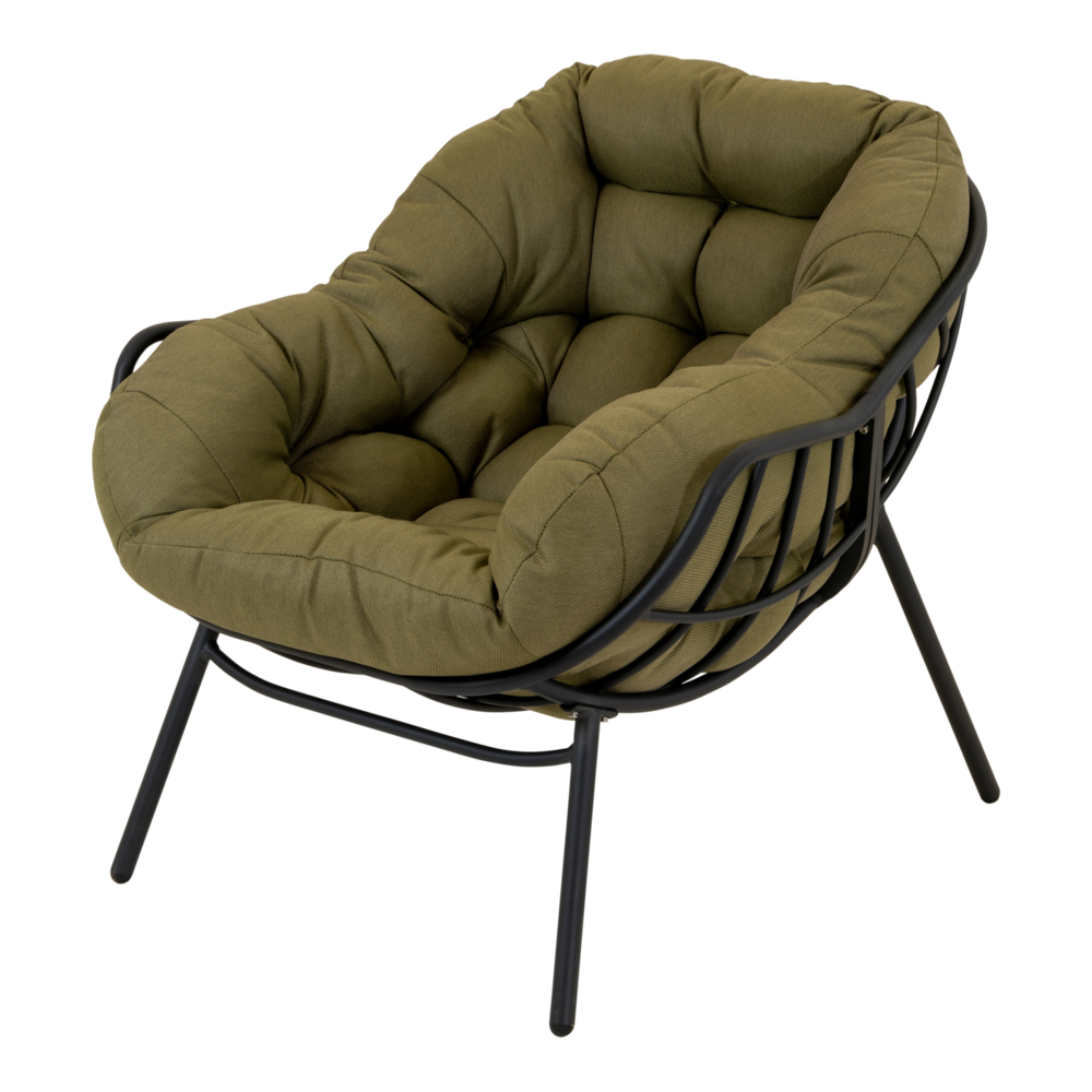 Outdoor Living - Relaxstoel Cozy aluminium Olive