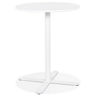 Maysun - Bistrotafel - BODINE Wit-Wit &Oslash; 60 CM