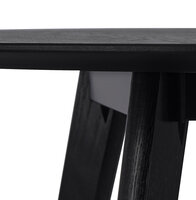 Maysun - Design Eettafel - SONNA Zwart &Oslash; 90 CM