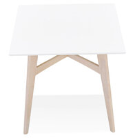 Maysun - Design Eettafel - STERRE Wit 80X80 CM