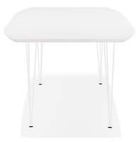 Maysun - Design Eettafel - DIONE Wit-Wit 170(270)X100 CM