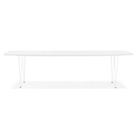 Maysun - Design Eettafel - DIONE Wit-Wit 170(270)X100 CM