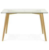 Maysun - Design Eettafel - TESS Glas 120X80 CM