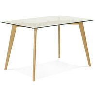 Maysun - Design Eettafel - TESS Glas 120X80 CM