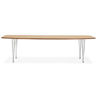 Maysun - Design Eettafel - EVYNNE Naturel 170(270)X100 CM