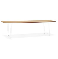 Maysun - Uitschuifbare Eettafel - SISSI Naturel 170(270)X100 CM