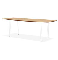 Maysun - Uitschuifbare Eettafel - SISSI Naturel 170(270)X100 CM
