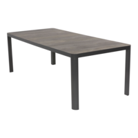 Outdoor Living - Tafel Castilla Negro 220x100cm