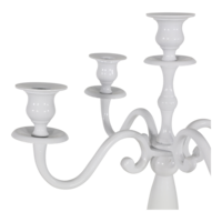 Outdoor Living - Kandelaar Classic alu wit 78cm