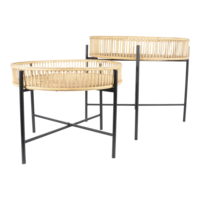Outdoor Living - Bijzettafel naturel Aiko, S2