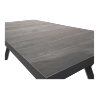 Outdoor Living -  Uittrektafel Castilla 2.0 Negro Exclusive 204-264x102cm