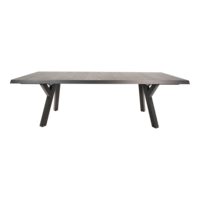 Outdoor Living -  Tafel Castilla 2.0 Negro Exclusive 247x103cm