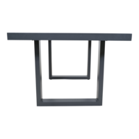 Outdoor Living -  Lounge tafel hoog Prato 2.0 Negro 140x85cm