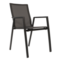 Outdoor Living - Stapelstoel Tarragona Negro