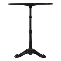 Outdoor Living - Tafel marmer zwart &Oslash;60cm