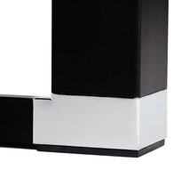 Bureau WARNER Naturel-Zwart 140x70cm