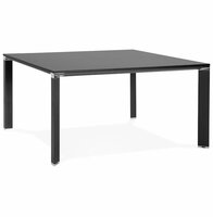 Bureau-Vergadertafel EFYRA Zwart 140,3x140cm