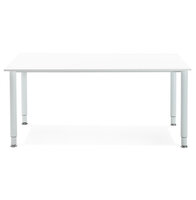 Bureau-Vergadertafel BURO Wit-Wit 160x80cm
