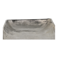 Outdoor Living - Schaal op voet Brush 24x24x13cm